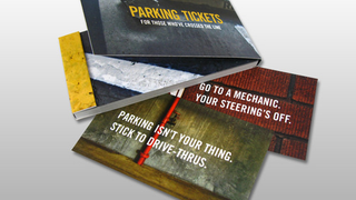 Bad Parking Job? Try These Passive-Aggressive Parking Tickets